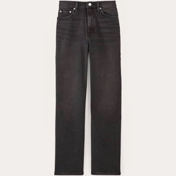 Everlane Women's High Rise Straight Jeans - Picture 3 of 9